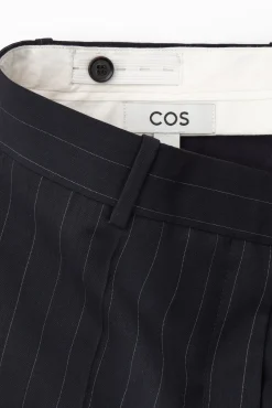 Outlet COS ROZSZERZANE WEŁNIANE SPODNIE – REGULAR FIT