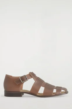 Outlet COS SANDAŁY RYBACKIE Brązowy