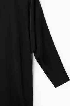 Fashion COS SATYNOWA SUKIENKA SHIFT Z RĘKAWEM TYPU NIETOPERZ