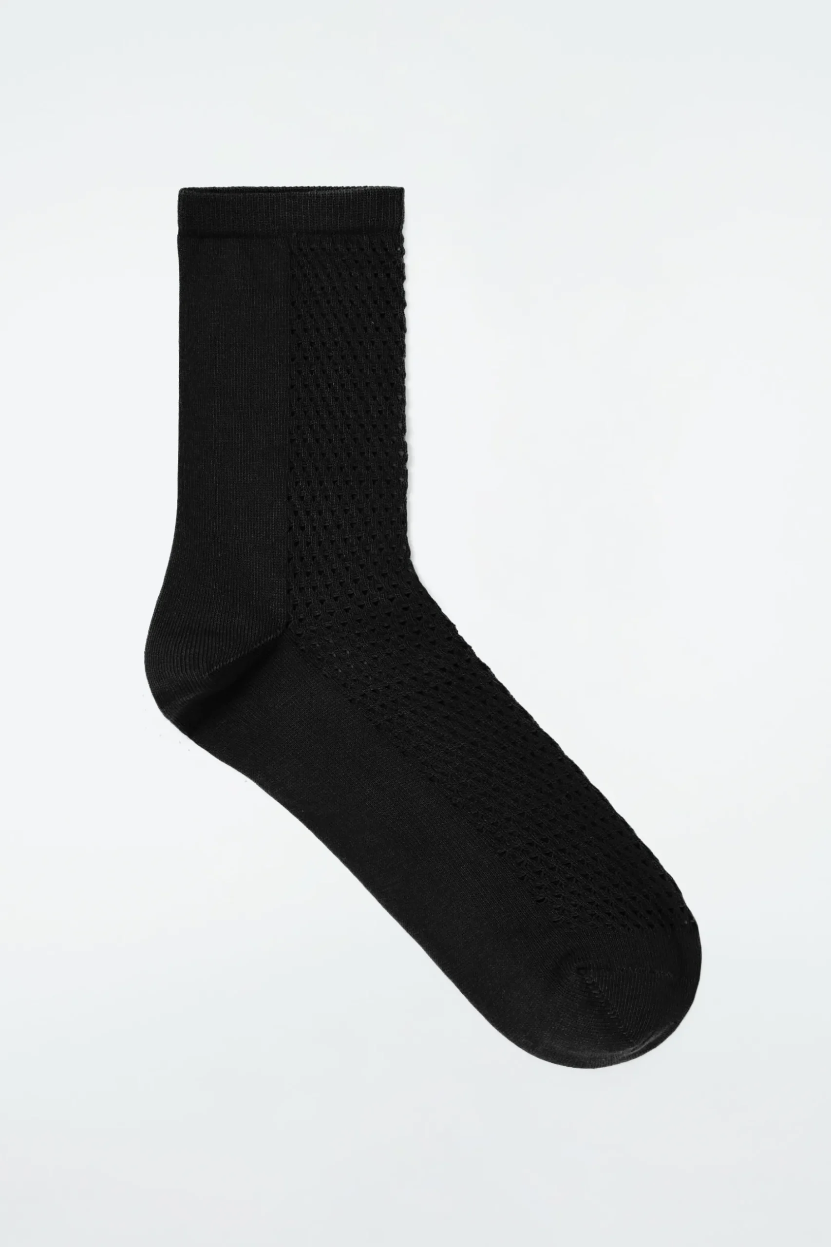 Clearance COS SKARPETKI Z BAWEŁNĄ Czarny
