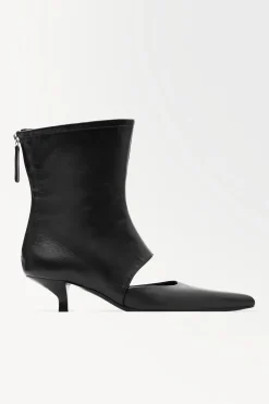 Fashion COS SKARPETKOWE BOTKI NA OBCASIE TYPU KACZUSZKA Czarny