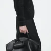 Online COS SKÓRZANA TORBA CROSSBODY FOLD W WERSJI NANO Czarny