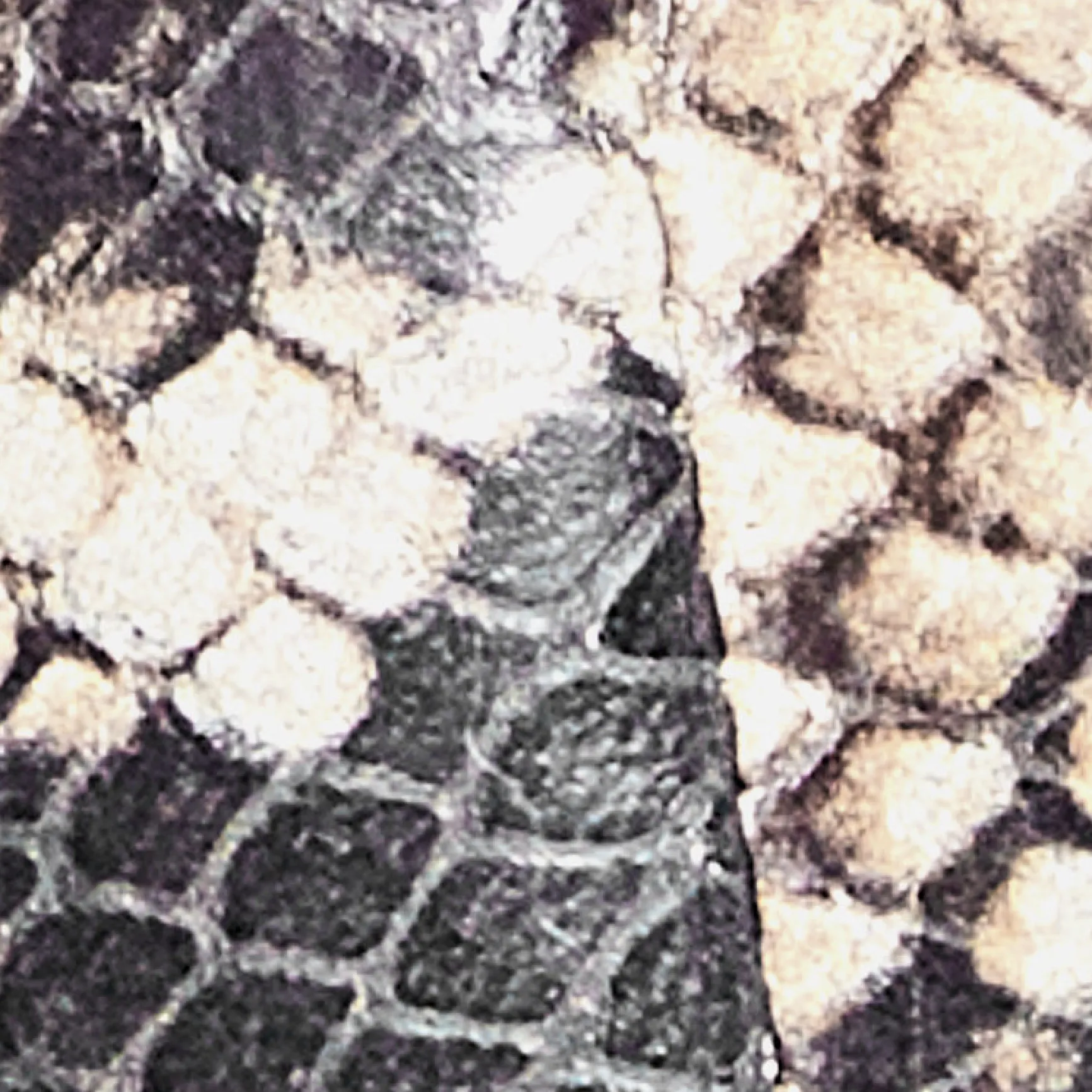 Sale COS SKÓRZANE BALETKI Z EFEKTEM SKÓRY WĘŻA Efektwężowejskóry