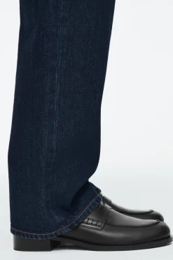 Fashion COS SKÓRZANE MOKASYNY PENNY Z ZASZEWKAMI Czarny