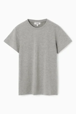 Outlet COS SKURCZONY T-SHIRT – SLIM FIT