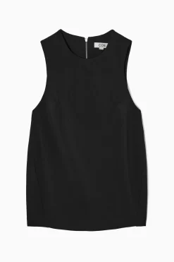 Fashion COS SLEEVELESS CREPE TOP