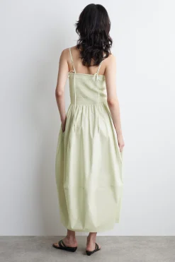 Discount COS SMOCKED MIDI DRESS