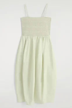 Discount COS SMOCKED MIDI DRESS