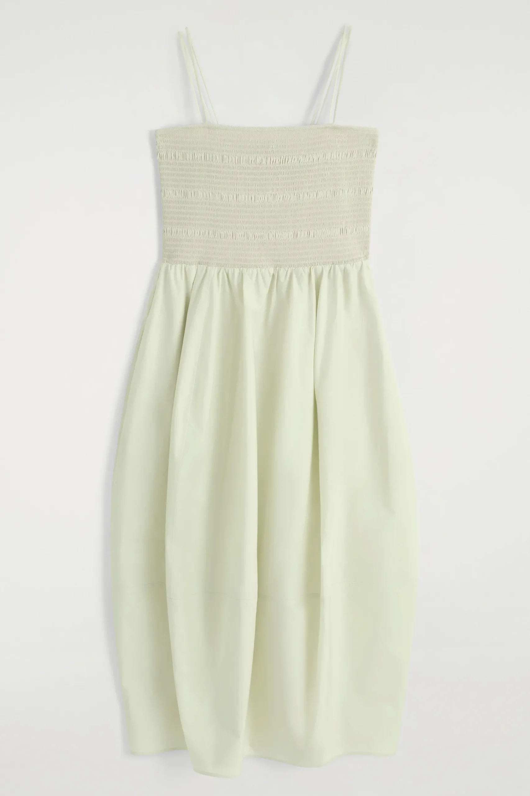Discount COS SMOCKED MIDI DRESS