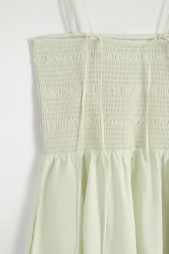 Discount COS SMOCKED MIDI DRESS