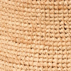 Outlet COS SŁOMKOWY KAPELUSZ TYPU BUCKET Beżowy
