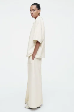 New COS SPÓDNICA MAXI Z DIAGONALU Z LNEM W STYLU UTILITY