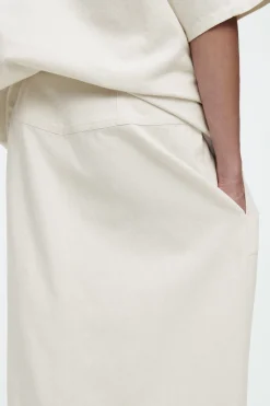 New COS SPÓDNICA MAXI Z DIAGONALU Z LNEM W STYLU UTILITY