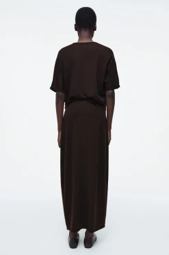 Best COS SPÓDNICA MAXI Z WEŁNĄ MERINO