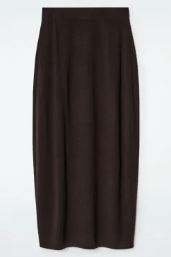 Best COS SPÓDNICA MAXI Z WEŁNĄ MERINO
