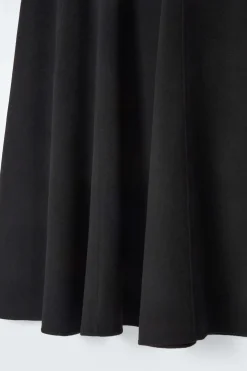 New COS SPÓDNICA MIDI Z DWUSTRONNEJ MIESZANKI Z WEŁNĄ