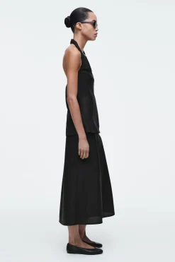 New COS SPÓDNICA MIDI Z LNEM