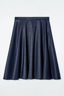 Clearance COS SPÓDNICA Z DENIMU Z EFEKTEM WET LOOK