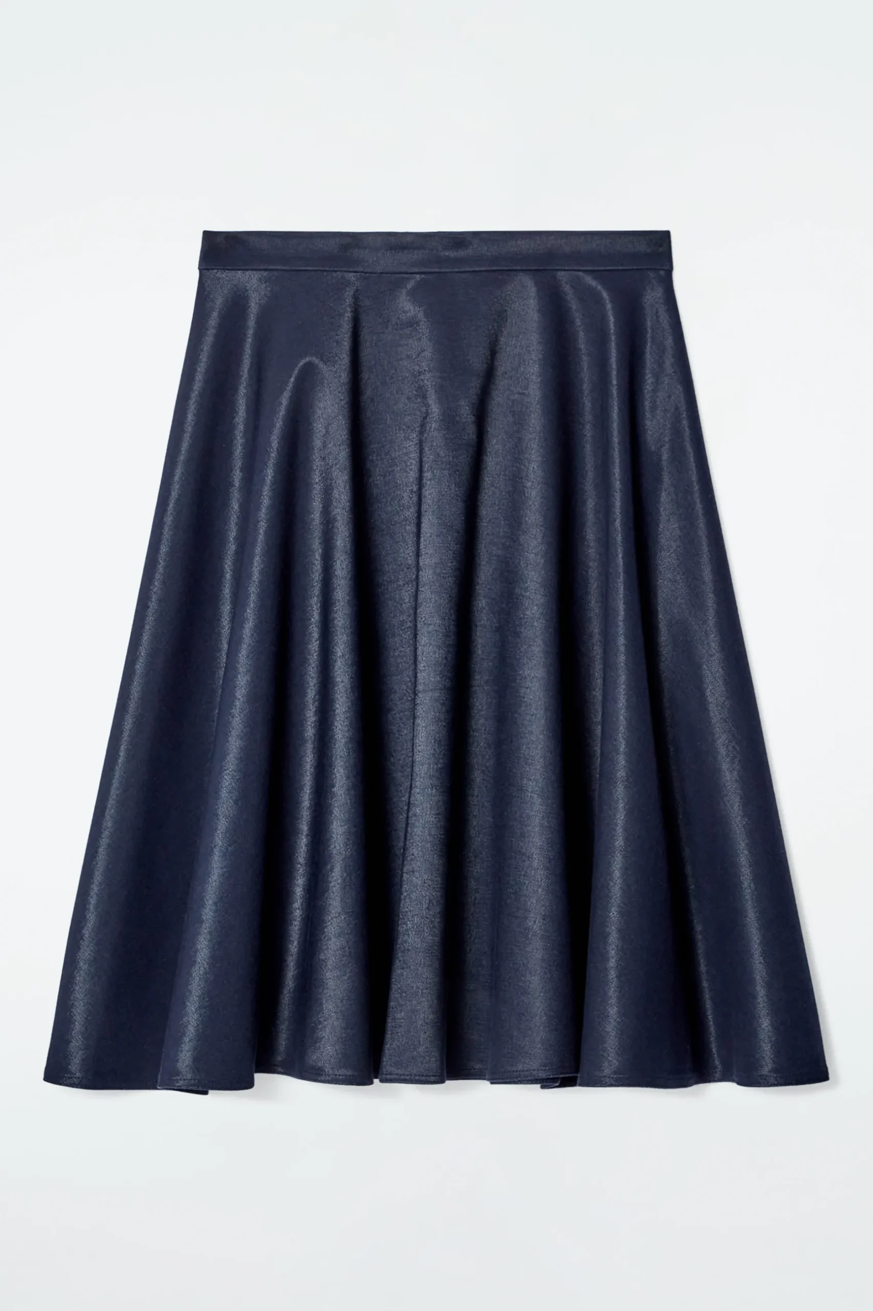 Clearance COS SPÓDNICA Z DENIMU Z EFEKTEM WET LOOK