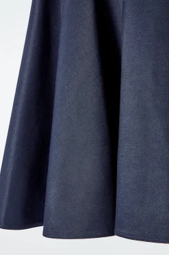 Clearance COS SPÓDNICA Z DENIMU Z EFEKTEM WET LOOK