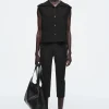 Fashion COS SPODNIE CAPRI