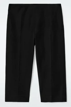 Sale COS SPODNIE CAPRI Z BAWEŁNĄ