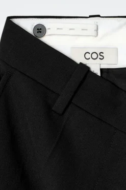 Best COS SPODNIE CAPRI Z WEŁNĄ