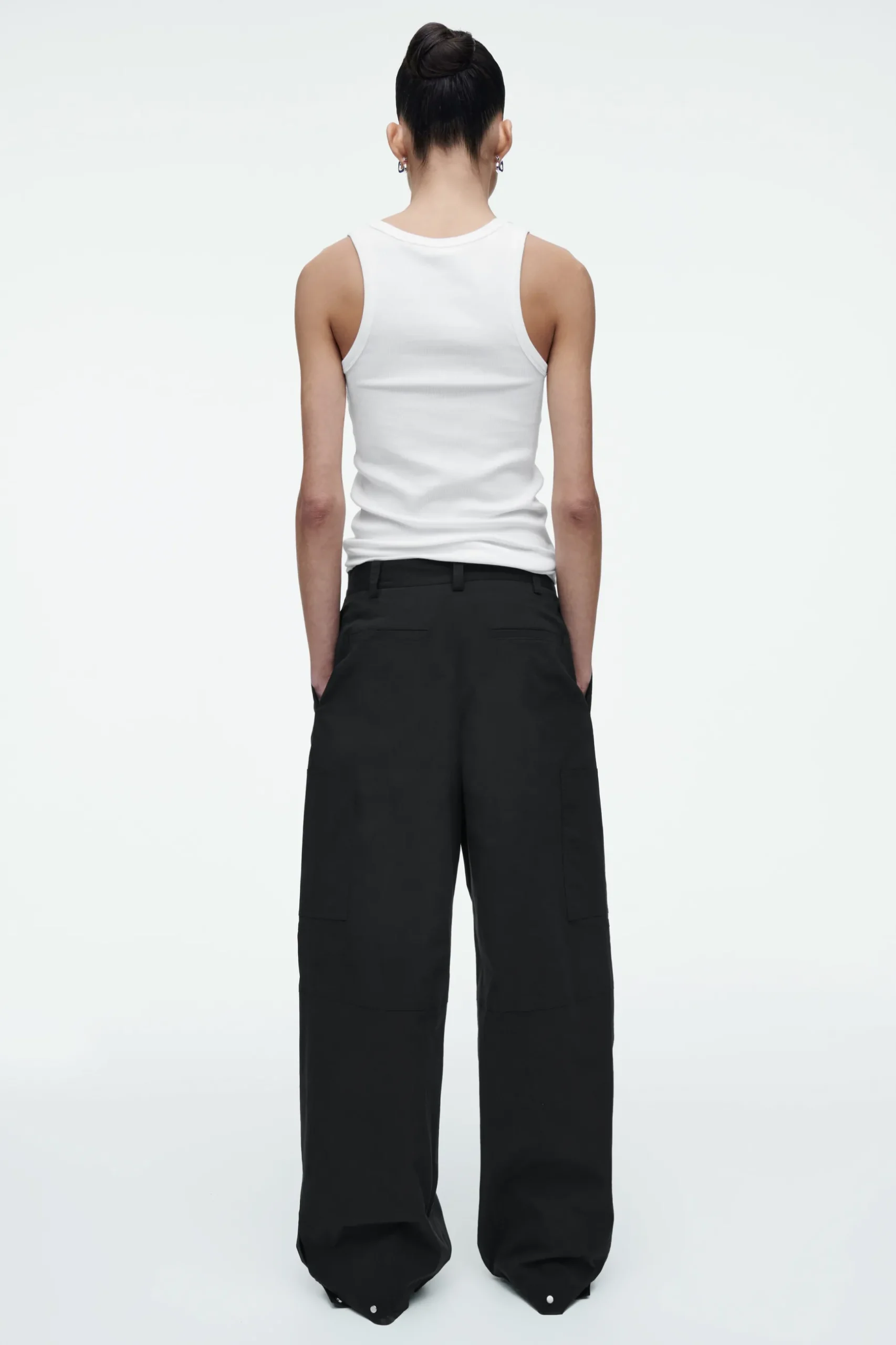 Fashion COS SPODNIE CARGO TYPU BARREL W STYLU UTILITY