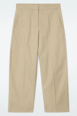 Hot COS SPODNIE CHINOS Z BAWEŁNIANEGO DIAGONALU