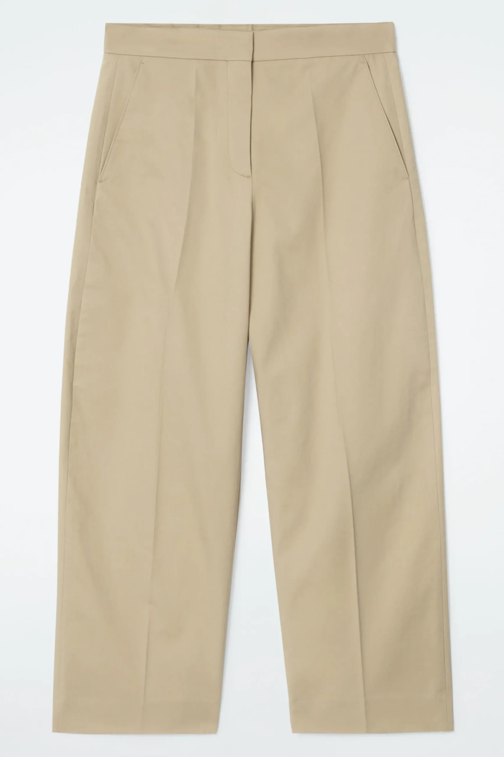 Hot COS SPODNIE CHINOS Z BAWEŁNIANEGO DIAGONALU