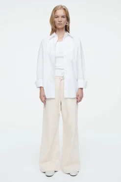 Fashion COS SPODNIE DŻINSOWE Z SZEROKIMI NOGAWKAMI