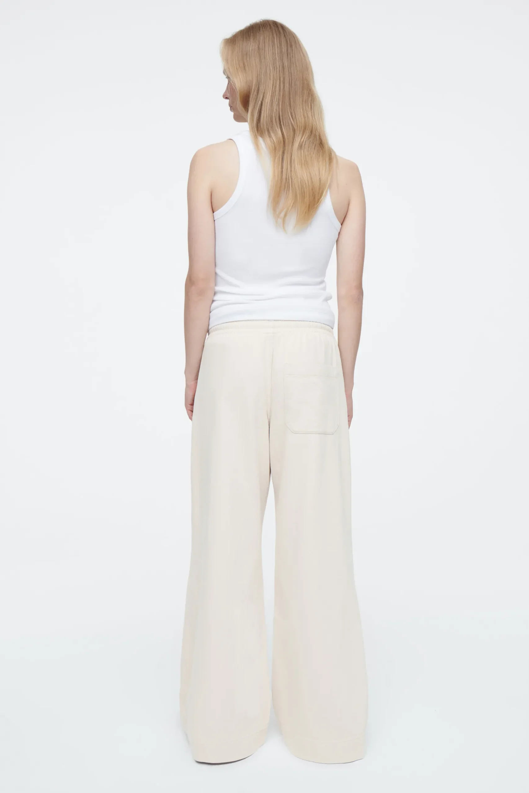 Fashion COS SPODNIE DŻINSOWE Z SZEROKIMI NOGAWKAMI