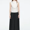 Fashion COS SPODNIE PALAZZO Z DIAGONALU
