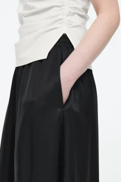 Fashion COS SPODNIE PALAZZO Z DIAGONALU