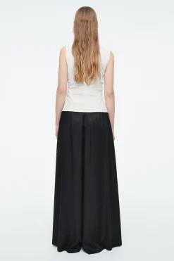 Fashion COS SPODNIE PALAZZO Z DIAGONALU