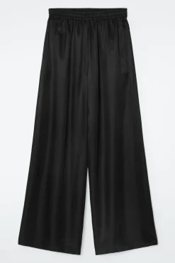 Fashion COS SPODNIE PALAZZO Z DIAGONALU
