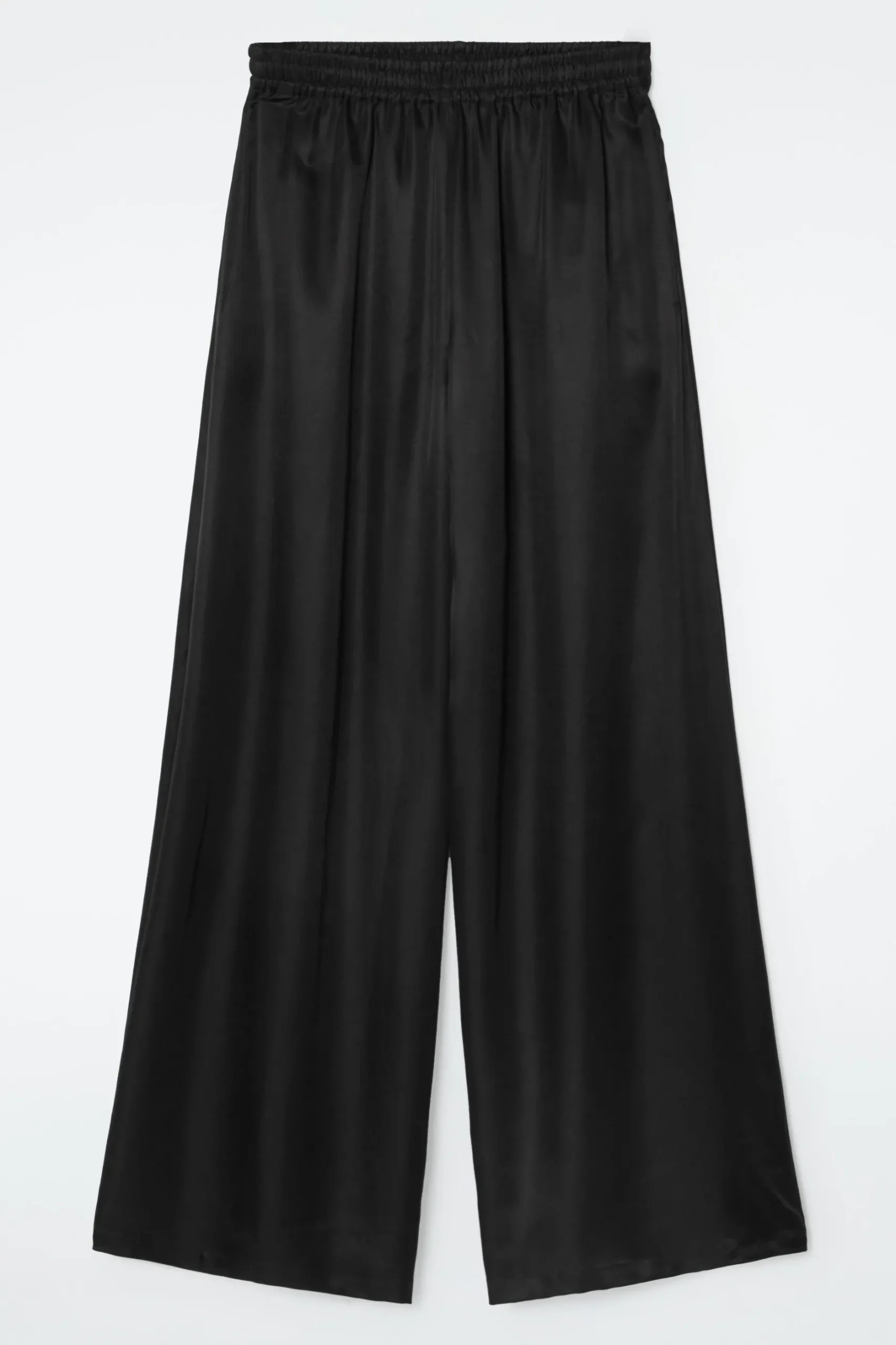 Fashion COS SPODNIE PALAZZO Z DIAGONALU