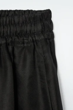Fashion COS SPODNIE PALAZZO Z DIAGONALU