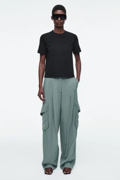 Hot COS SPODNIE PAPERBAG W STYLU UTILITY