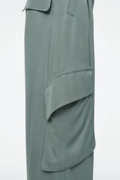 Hot COS SPODNIE PAPERBAG W STYLU UTILITY