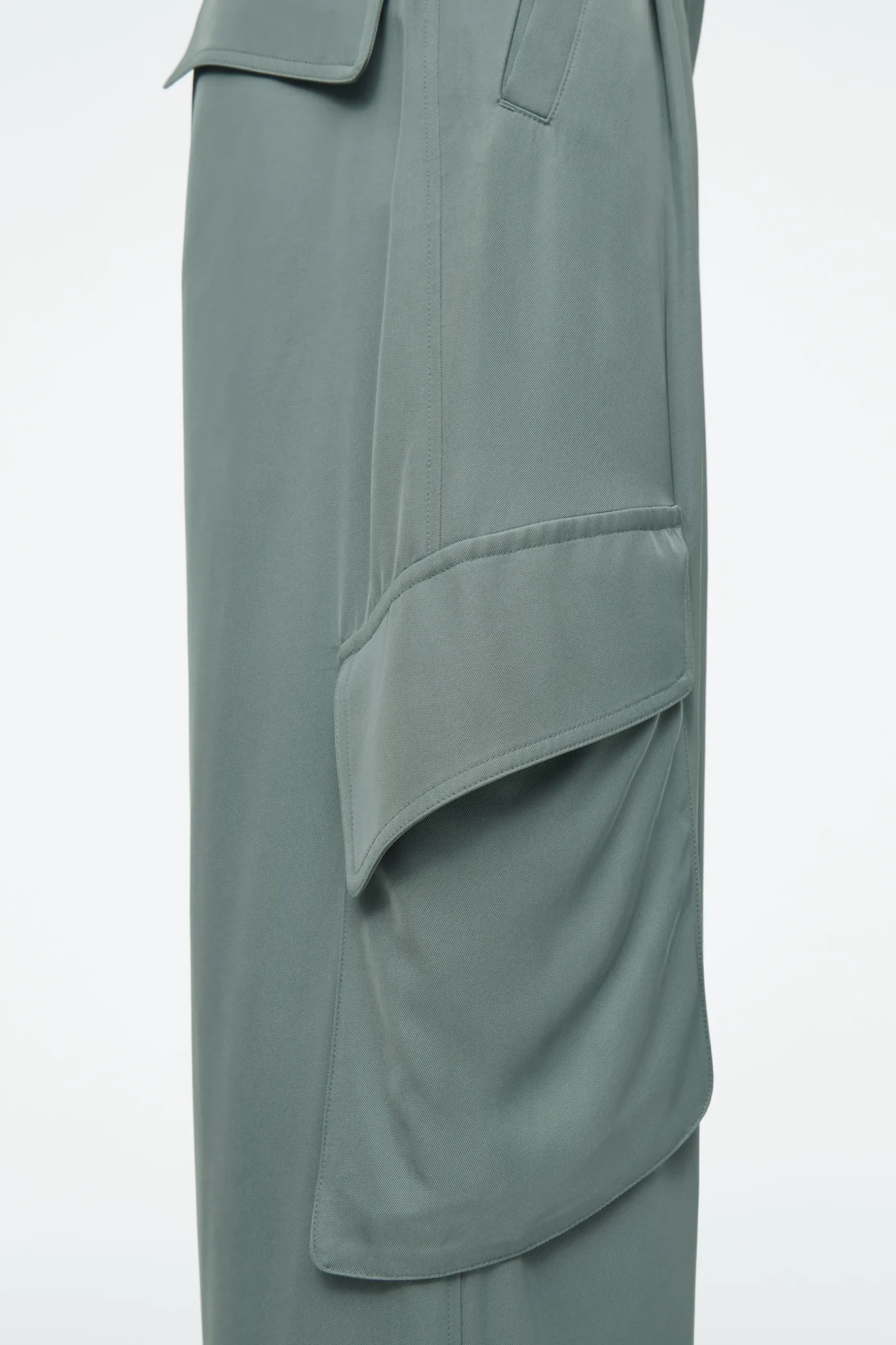 Hot COS SPODNIE PAPERBAG W STYLU UTILITY