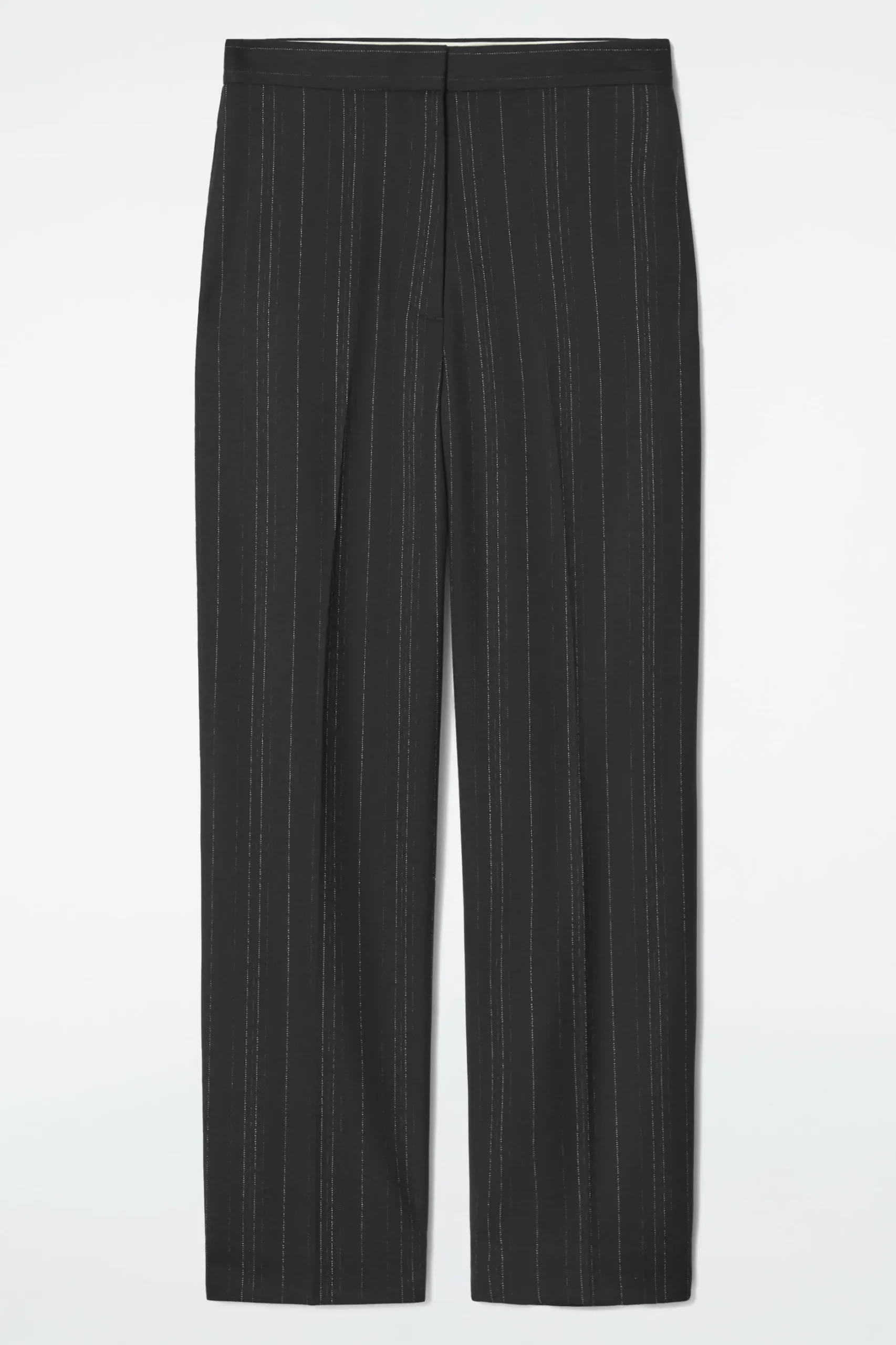 Sale COS SPODNIE TYPU BARREL W PRĄŻKI – RELAXED FIT