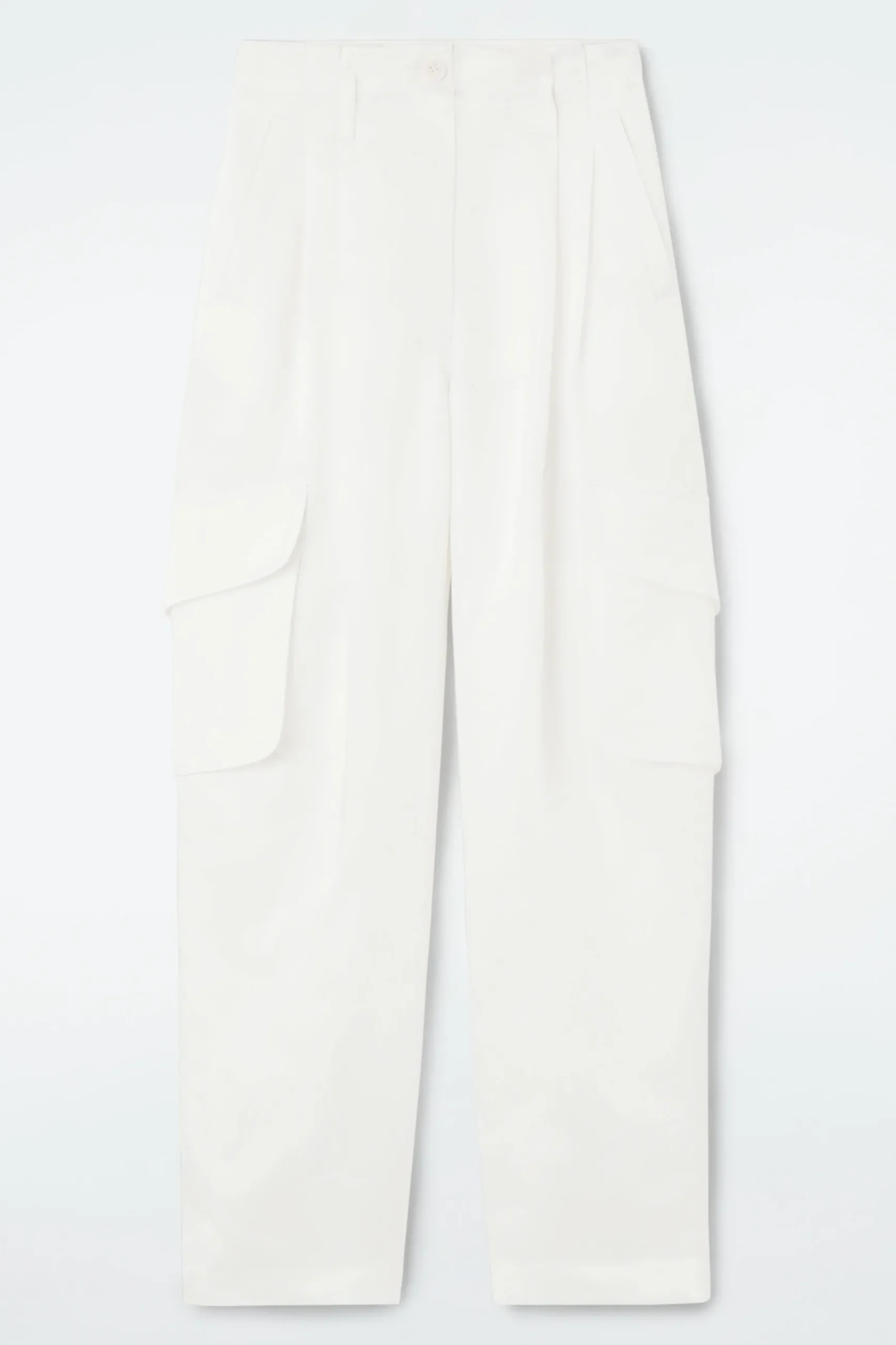 New COS SPODNIE W STYLU UTILITY Z ŻAKARDOWYM WZOREM