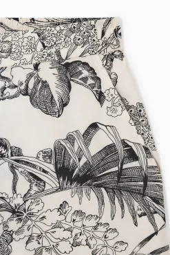 Clearance COS SPODNIE Z BOTANICZNYM NADRUKIEM