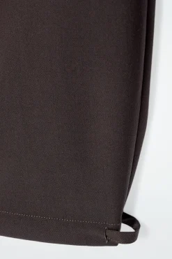 Fashion COS SPODNIE Z DIAGONALU Z NOGAWKAMI BARREL I SZNURKAMI