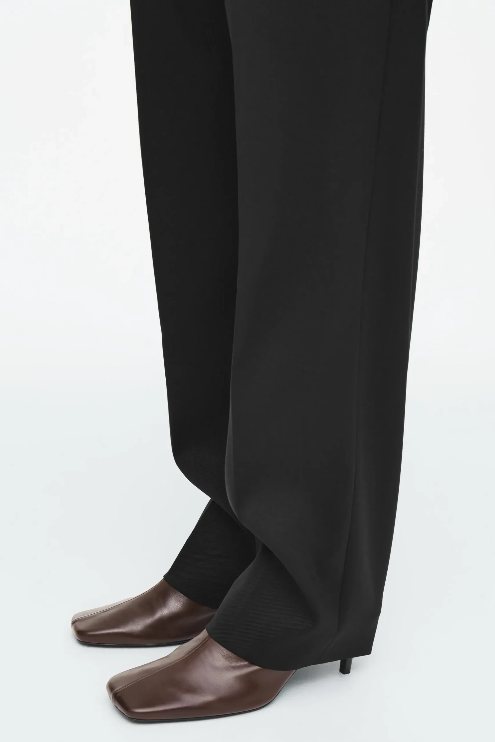New COS SPODNIE Z MIESZANKI Z WEŁNĄ – SLIM FIT