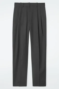 New COS SPODNIE Z MIESZANKI Z WEŁNĄ – SLIM FIT