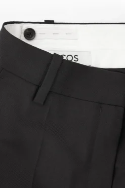 Online COS SPODNIE Z PODWINIĘTYMI NOGAWKAMI – REGULAR FIT