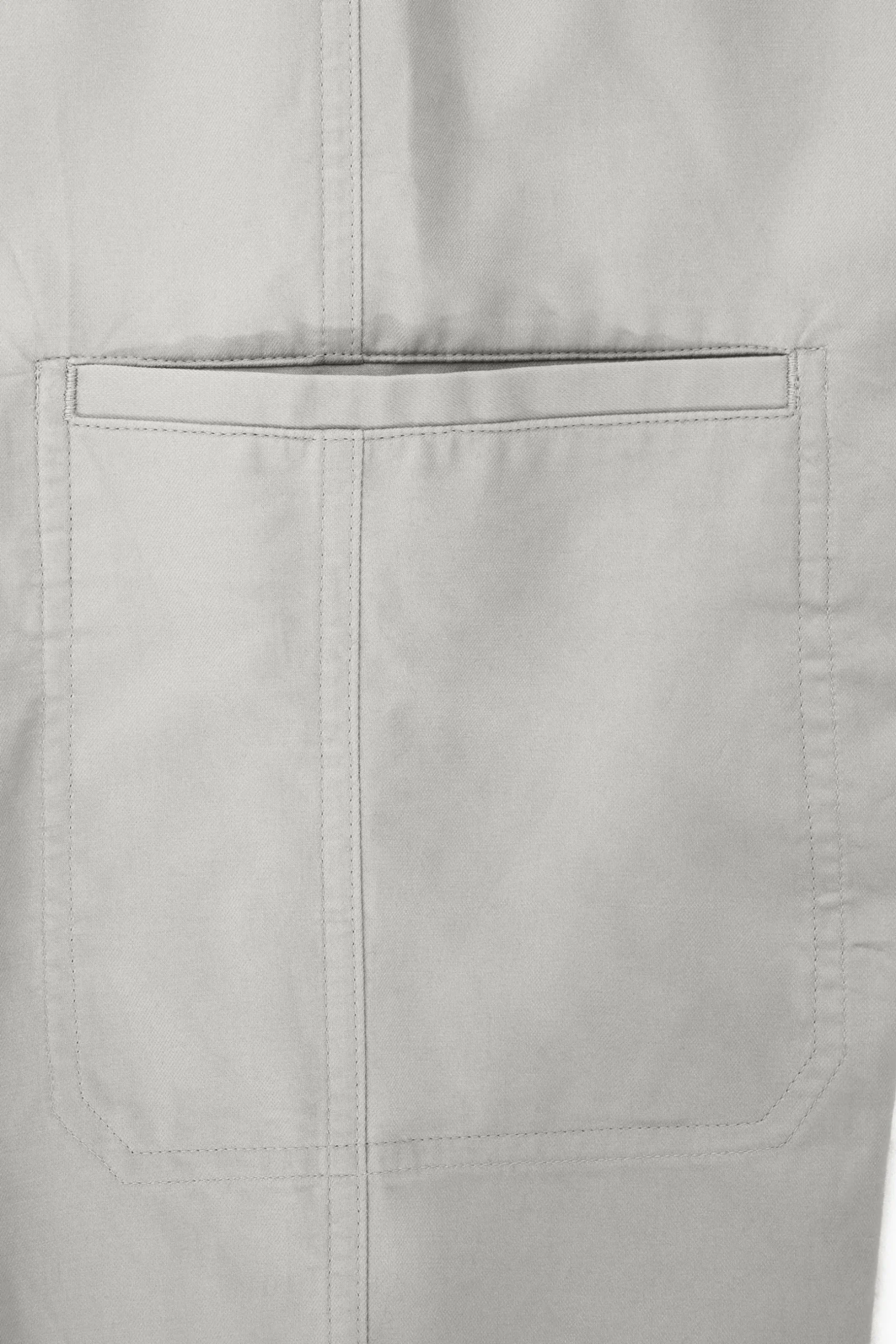 New COS SPODNIE Z PROSTYMI NOGAWKAMI W STYLU UTILITY Stone