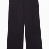 New COS SPODNIE Z ROZSZERZANYMI NOGAWKAMI – REGULAR FIT